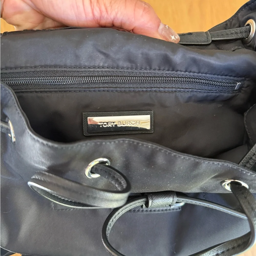 Tory Burch Black Classic Mini Backpack - Picture 3 of 3